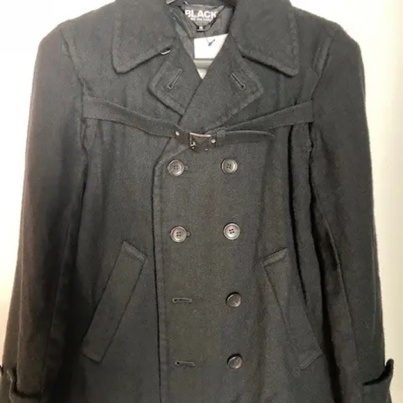 Comme des Garcons Black Wool Jacket S - Picture 3 of 3